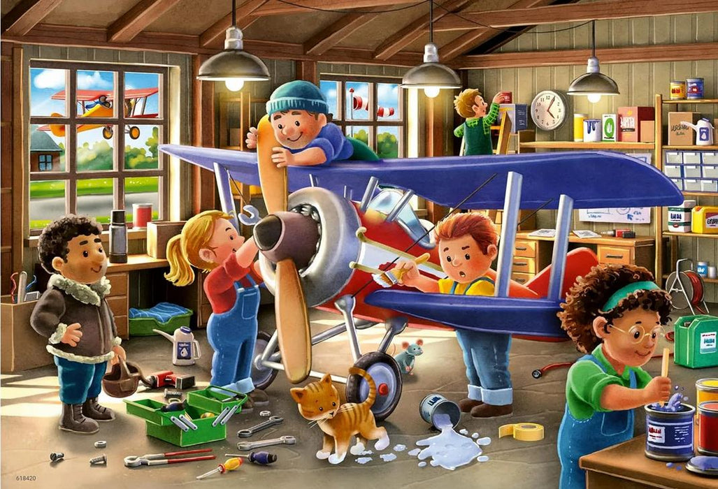 Ravensburger Planes & Trains 2 X 24 Pc Puzzle Rb04055-6