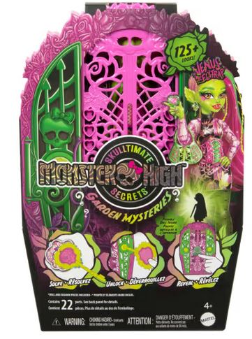 Monster Skullmates Secrets Mystery Garden Venus Flytrap Doll