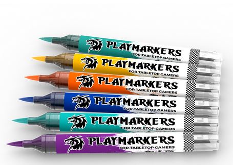 Ak Interactive Playmarkers Clothes & Ornaments 6 Colours Set