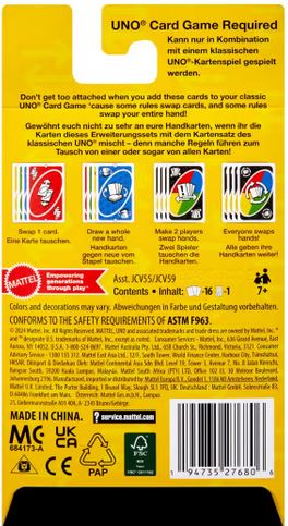 Uno Add - On Swap Cards Pack