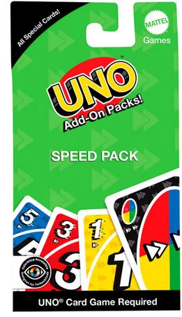 Uno Add-on Speed Cards Expansion Pack