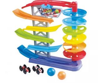 Playgo  Busy Race And Drop Tower