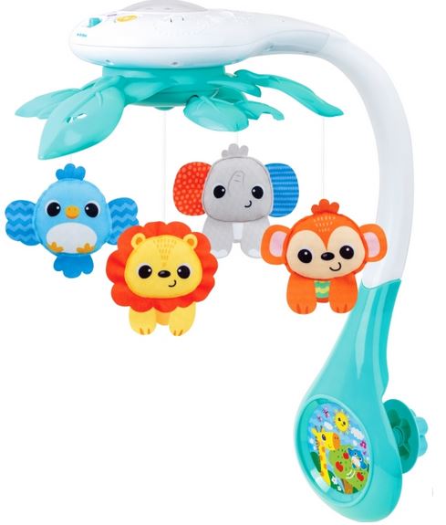 Winfun Jungle Pals Projection Baby Mobile