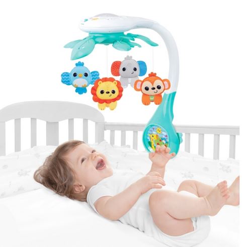 Winfun Jungle Pals Projection Baby Mobile