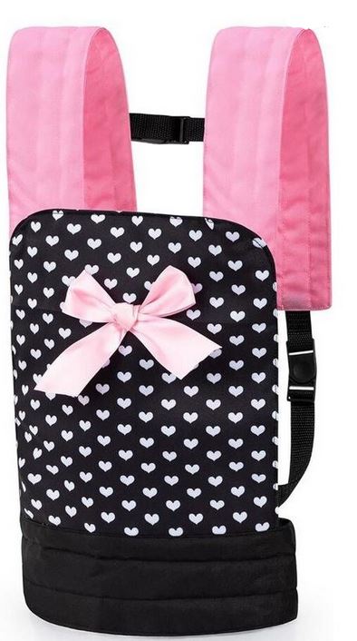 Bayer Doll Carrier Pink & Black