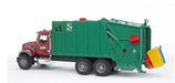 Bruder Commercial Mack Granite Garbage Rear Laod Compact Truck (green)