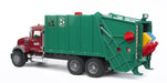 Bruder Commercial Mack Granite Garbage Rear Laod Compact Truck (green)