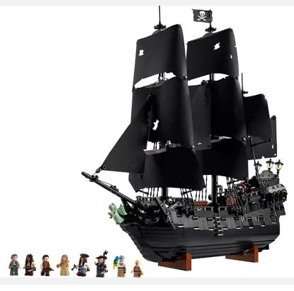 Lego 10365 Black Pearl Captain Jack Sparrow's Pirate Ship Ages:18+(due Jan 2026)