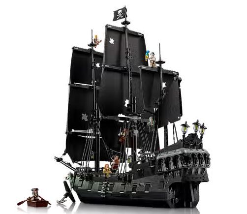 Lego 10365 Black Pearl Captain Jack Sparrow's Pirate Ship Ages:18+(due Jan 2026)