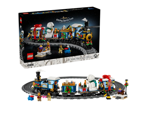 Lego 10361 Icons Holiday Exprss Train Xmas Set