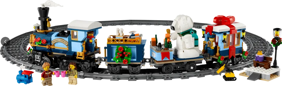 Lego 10361 Icons Holiday Exprss Train Xmas Set