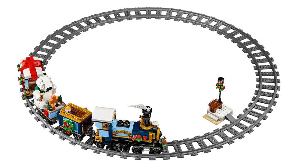 Lego 10361 Icons Holiday Exprss Train Xmas Set