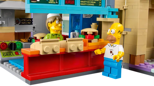 Lego 10352 The Simpson's Krusty Burger