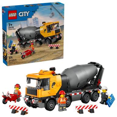 Lego 60478 City Ceent Mixer