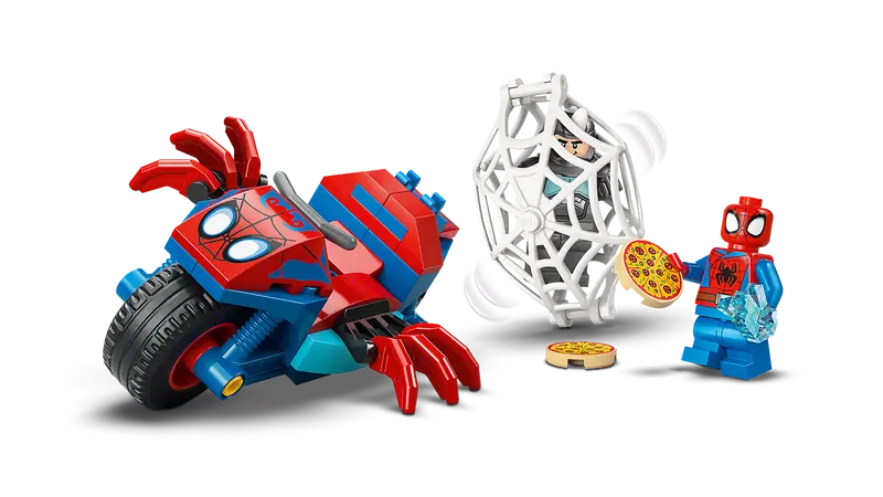 Lego 11206 Marvel Spidey On His Motorcycle Vs Rino