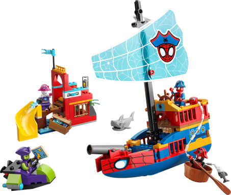 Lego 11208 Marvel Team Spidey Pirate Ship