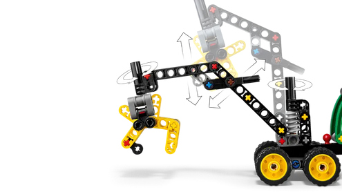 Lego 42218 Technic John Deer 1470h Wheeled Harvester