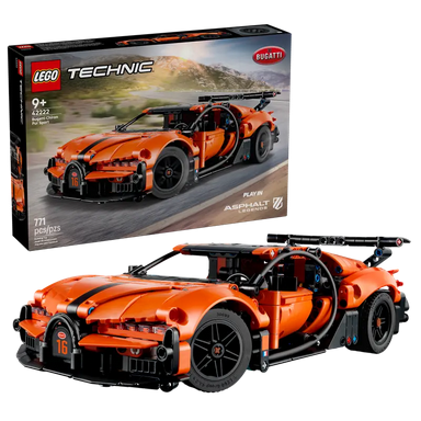 Lego 42222 Technic Bugatti Chiron Pur Sport Hypercar