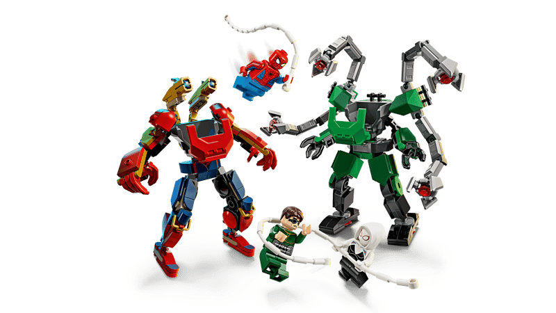 Lego 76338 Marvel Mech Battle Spider-man Vs Doc Ock