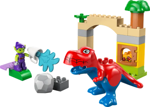 Lego 10463 Duplo Dinosaur Spidey-rex Vs Green Goblin
