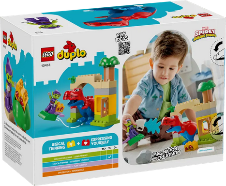 Lego 10463 Duplo Dinosaur Spidey-rex Vs Green Goblin