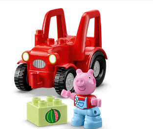 Lego 10468 Duplo Tractor And Market