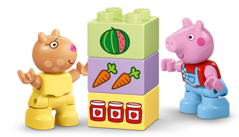 Lego 10468 Duplo Tractor And Market