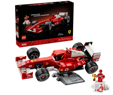 Lego 11375 Icons Formula 1 Ferrari With Michael Schumacher