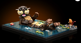 Lego 21366 Ideas Floating Sea Otter