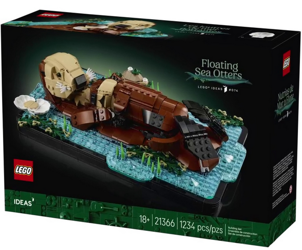 Lego 21366 Ideas Floating Sea Otter