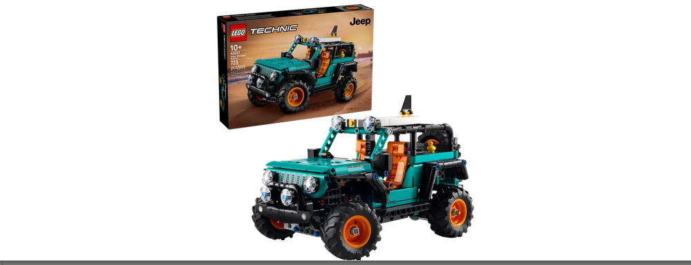 Lego 42227 Technic Jeep Wrangler Rubicon Suv