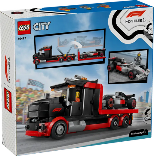 Lego 60493 City F1 Display Truck With Audi F1 Race Car