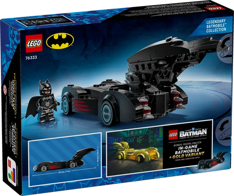 Lego 76333 Heroes Dc Batman & Robin Batmobile
