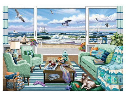 Ravensburger - Beachfront Getaway 1000pc Puzzle