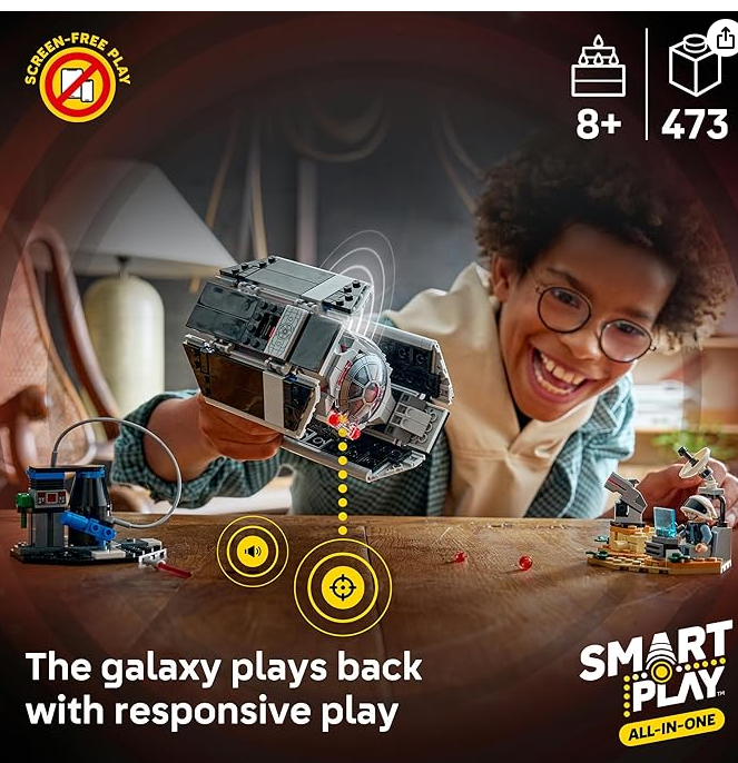 Lego 75421 Star Wars Smart Play Darth Vaders Tie Fighter