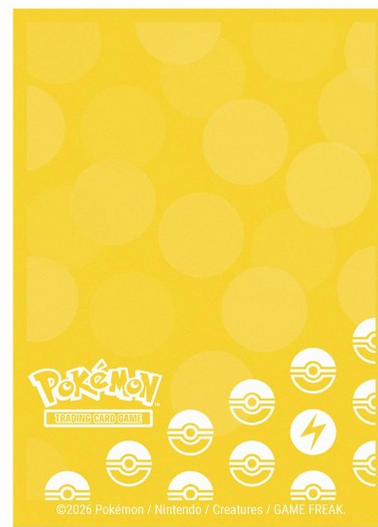 Pokemon Energy 65ct Deck Protector Sleeves Lightning