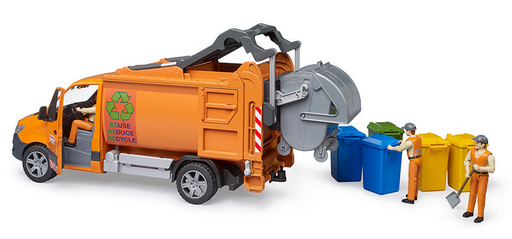 Bruder Commercial G3 Mercedessprinter Municipal Compact Garbage Truck
