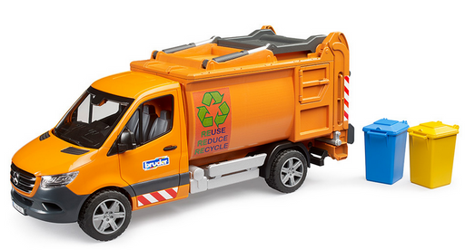 Bruder Commercial G3 Mercedessprinter Municipal Compact Garbage Truck