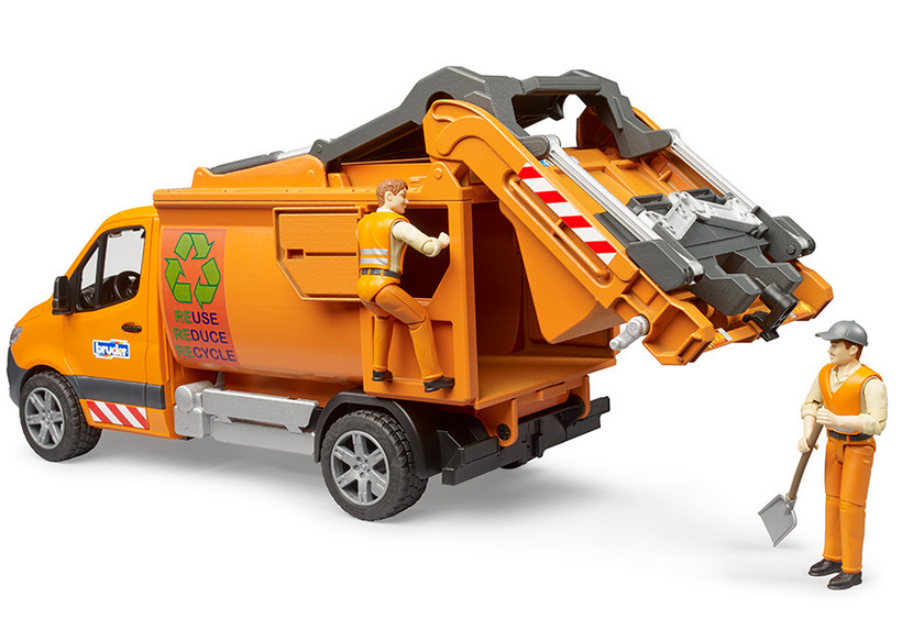 Bruder Commercial G3 Mercedessprinter Municipal Compact Garbage Truck
