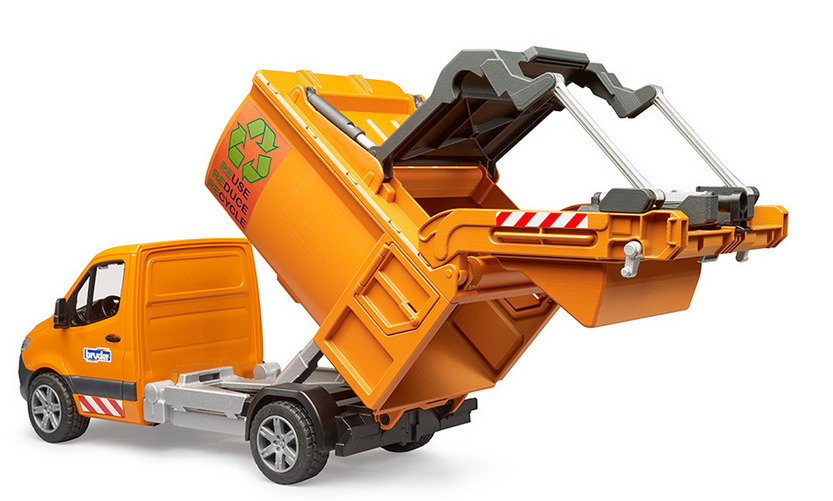 Bruder Commercial G3 Mercedessprinter Municipal Compact Garbage Truck