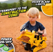 Maxx Actione 18" Motorized Bulldozer Light & Sounds - Yellow