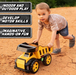 Maxx Metal Motorized Mega Dump Truck - Yellow