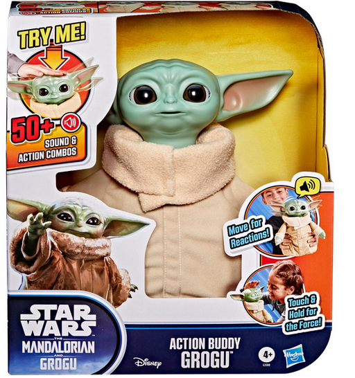 Star Wars Mando & Grogu Movie Interactive Peaceful Grogu