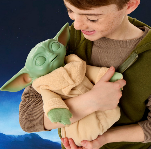 Star Wars Mando & Grogu Movie Interactive Peaceful Grogu