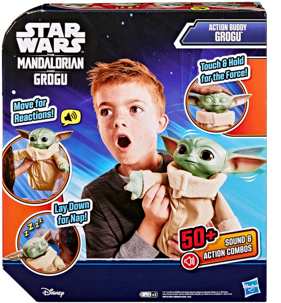 Star Wars Mando & Grogu Movie Interactive Peaceful Grogu