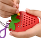 Magnetic Strawberry Keyring