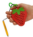 Magnetic Strawberry Keyring