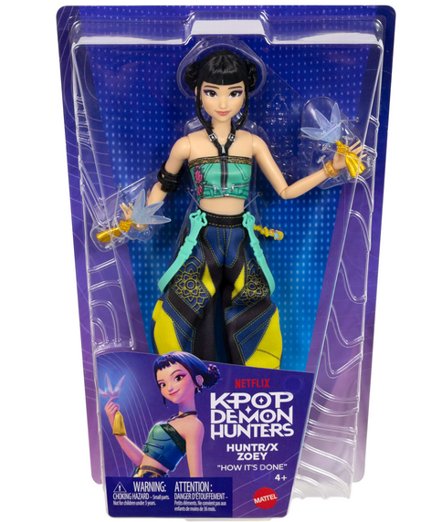 K-pop Demon Hunters Core Action Zoey Figure