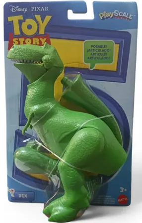 Toy Story 5 Rex Interactible 4 Inch Figure