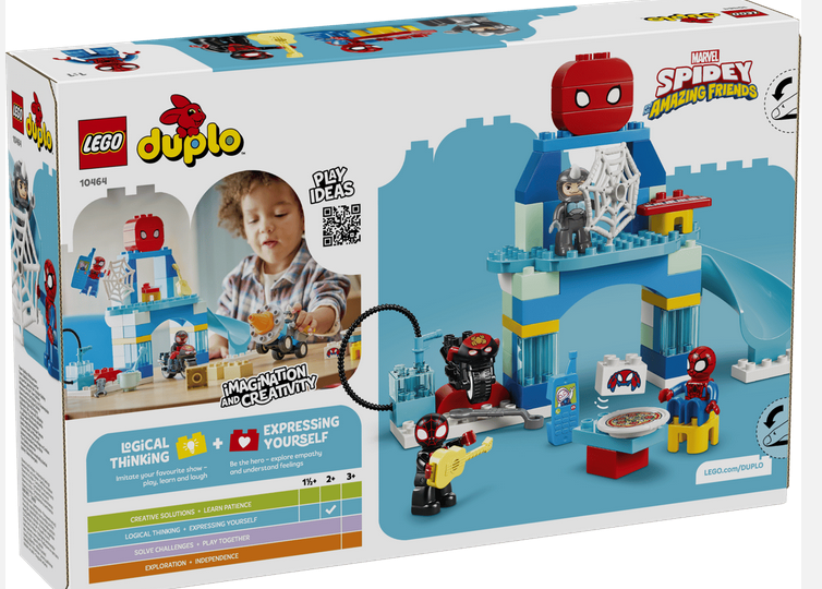 Lego 10464 Duplo Disney Team Spidy Webquarters 
